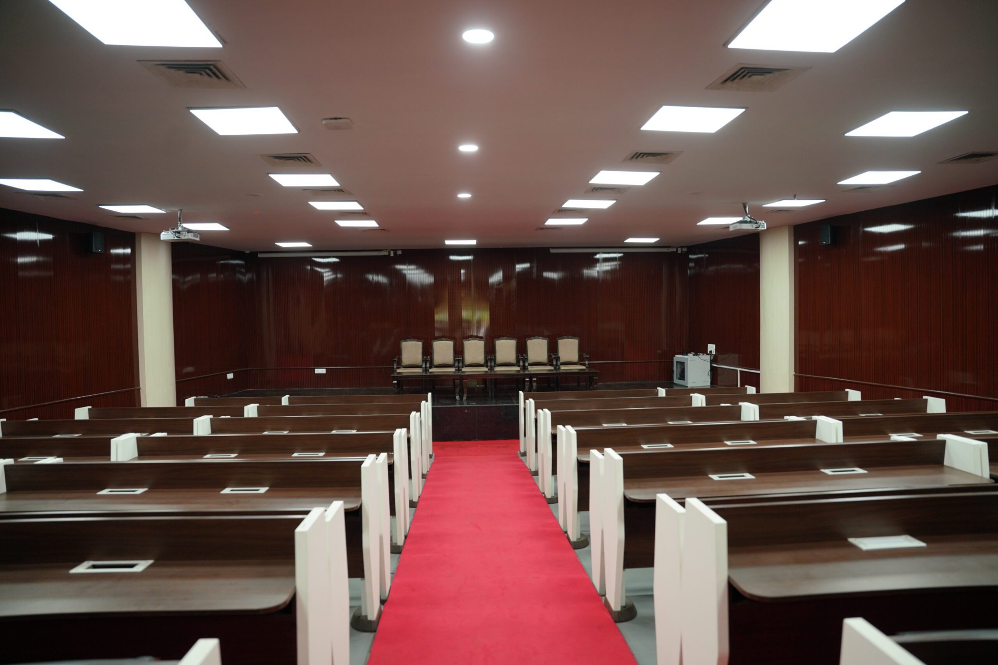 Auditorium and seminar hall at NLIU Bhopal